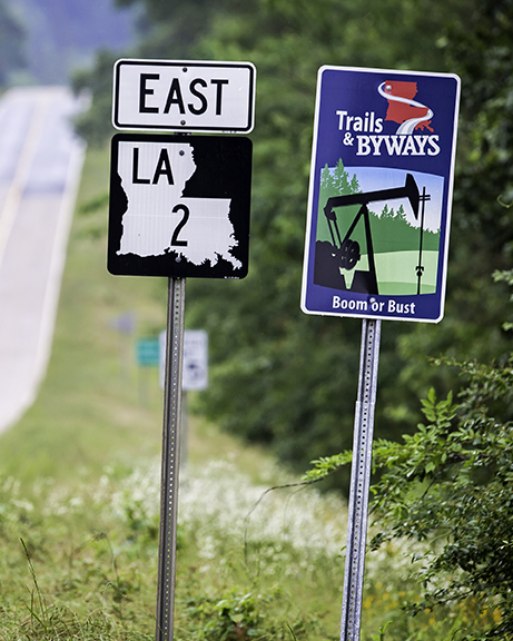 Boom or Bust Byway_cropped.jpg Boom or Bust Byway. Credit: Webster Parish CVC