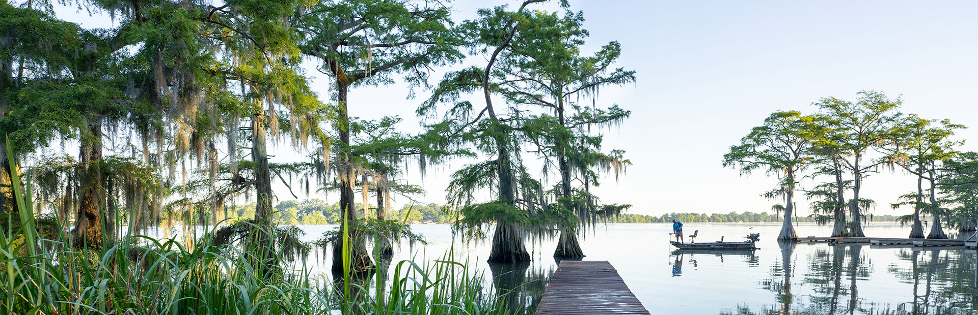 Fishing on Lake Bruin