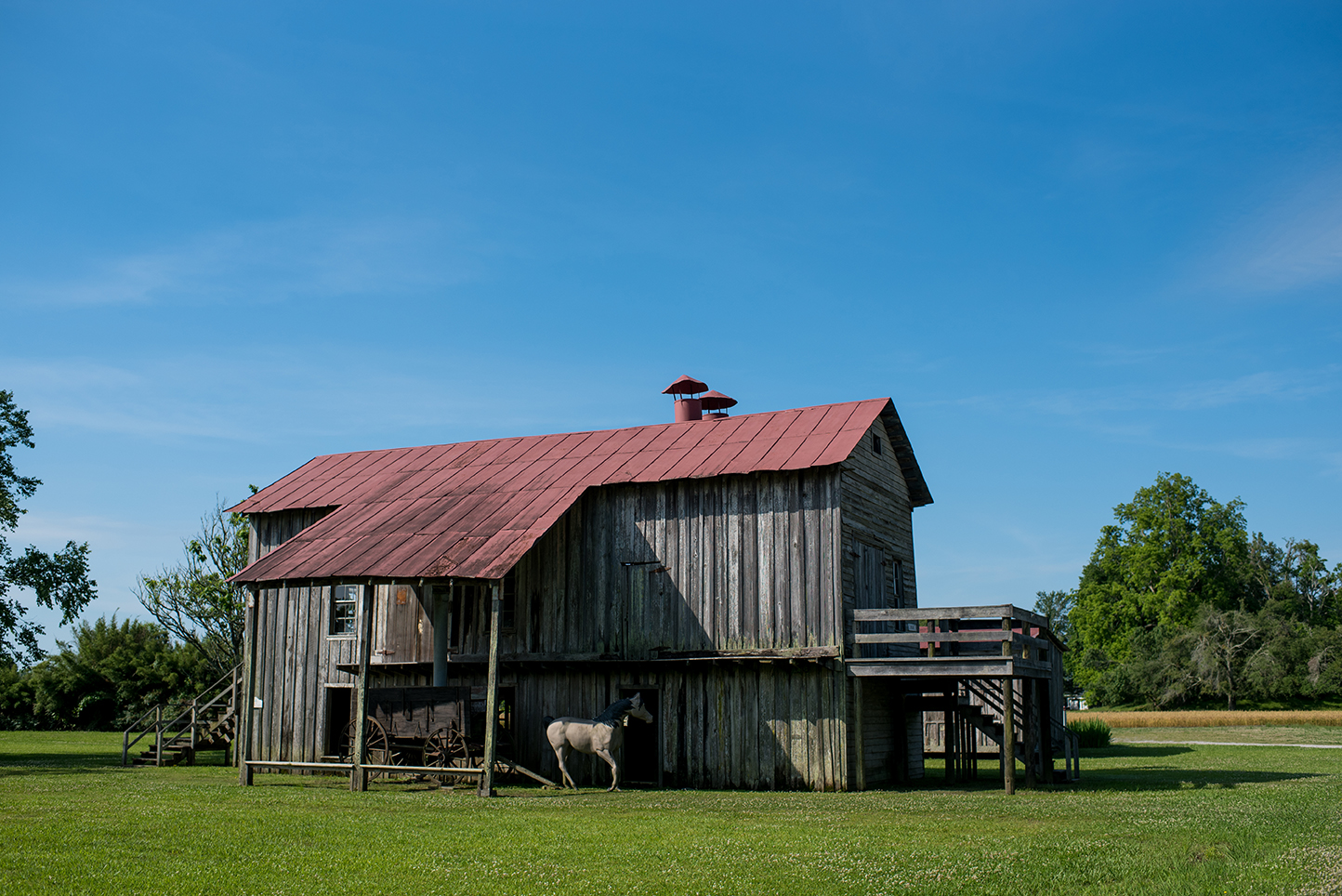 Frogmore Plantation Cotton Gin