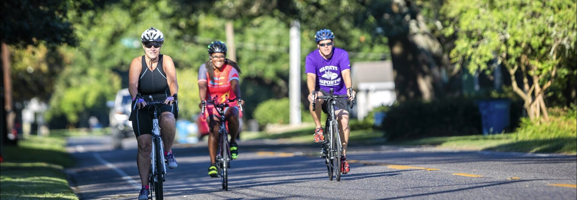 Cyclists of all experience levels can enjoy a variety of bike route options in Louisiana.