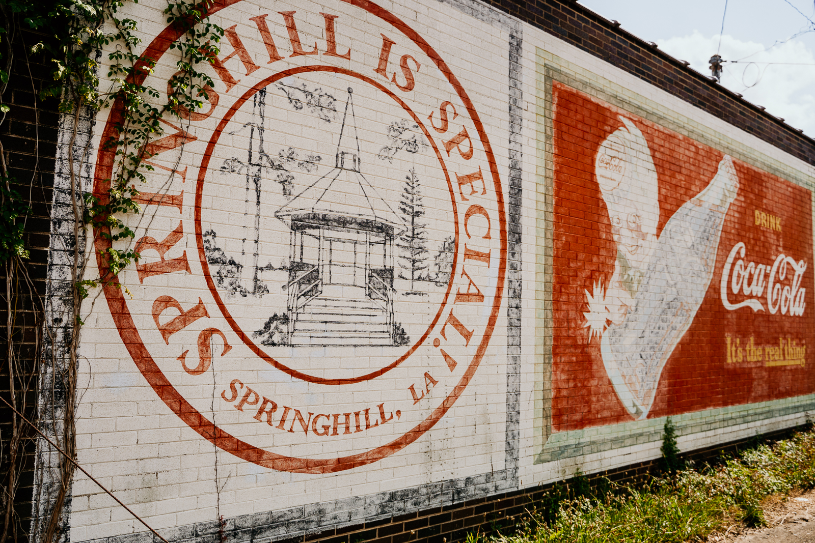 The Springhill is Sweet mural speaks to the city's gentle nature.
