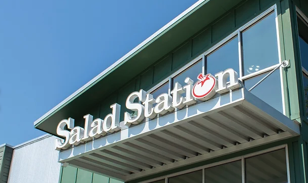 Exterior of Salad Station