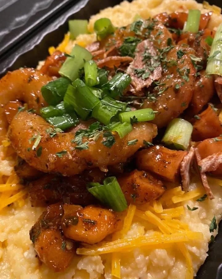 A vegan meal is sprinkled with dairy-free cheese and chives from Vegans on the Run in Shreveport