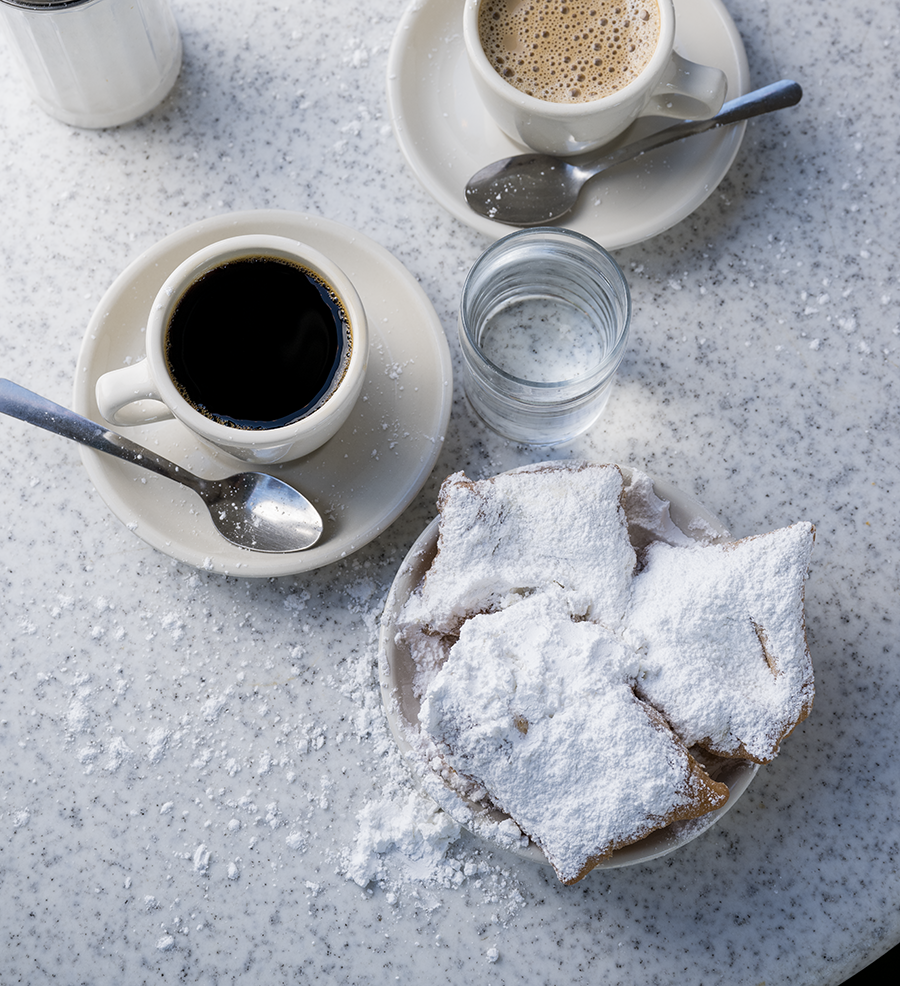 Cafe Du Monde Beignets and Coffee