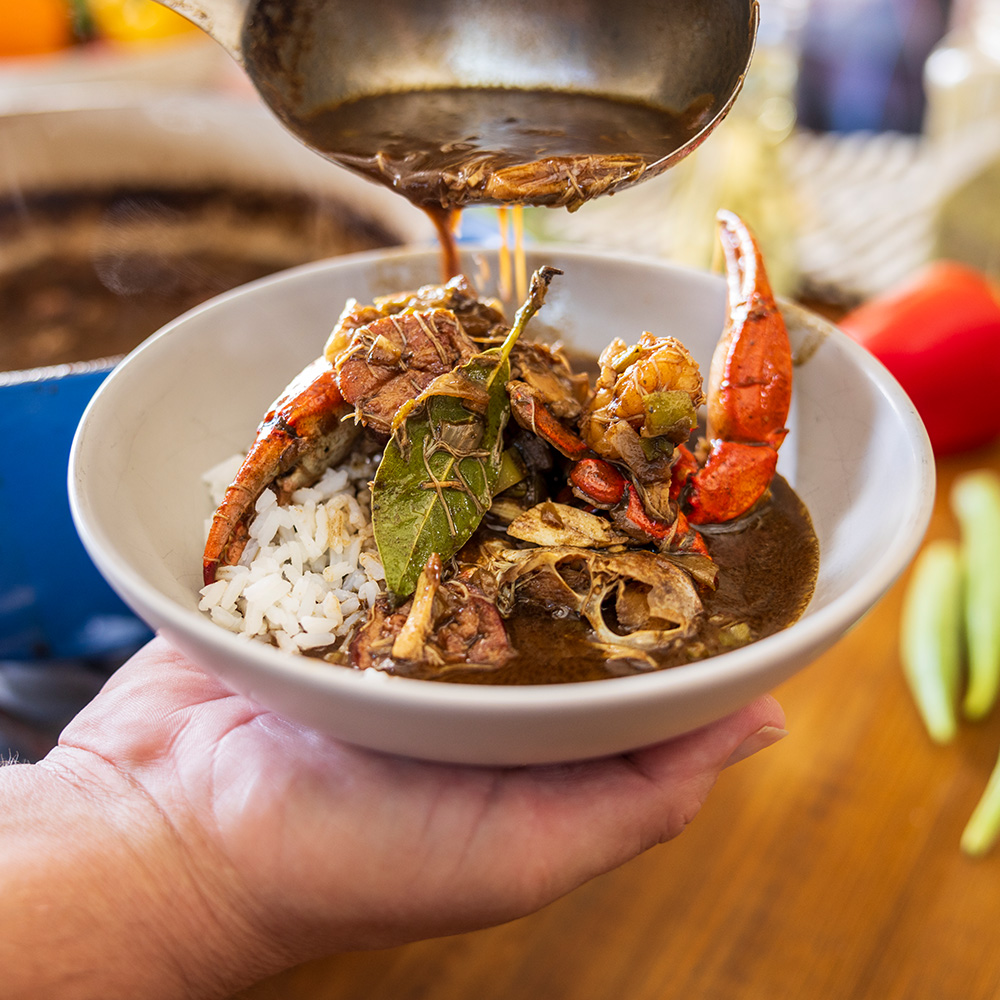 A bowl of Gumbo