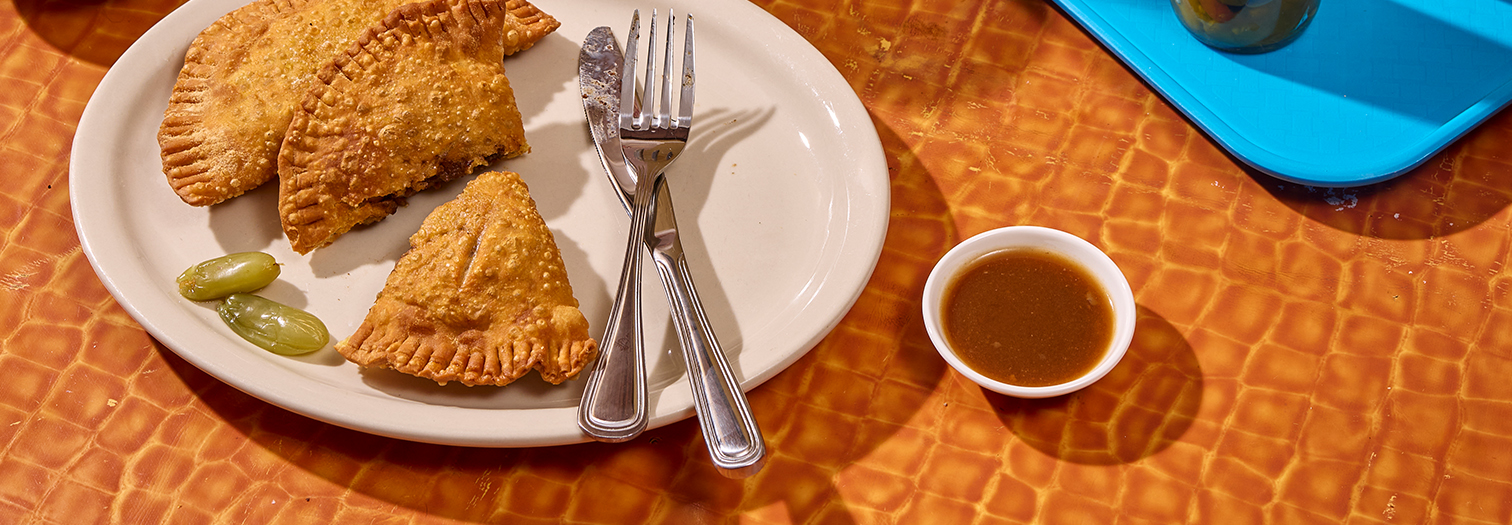 Famous Louisiana meat pies.