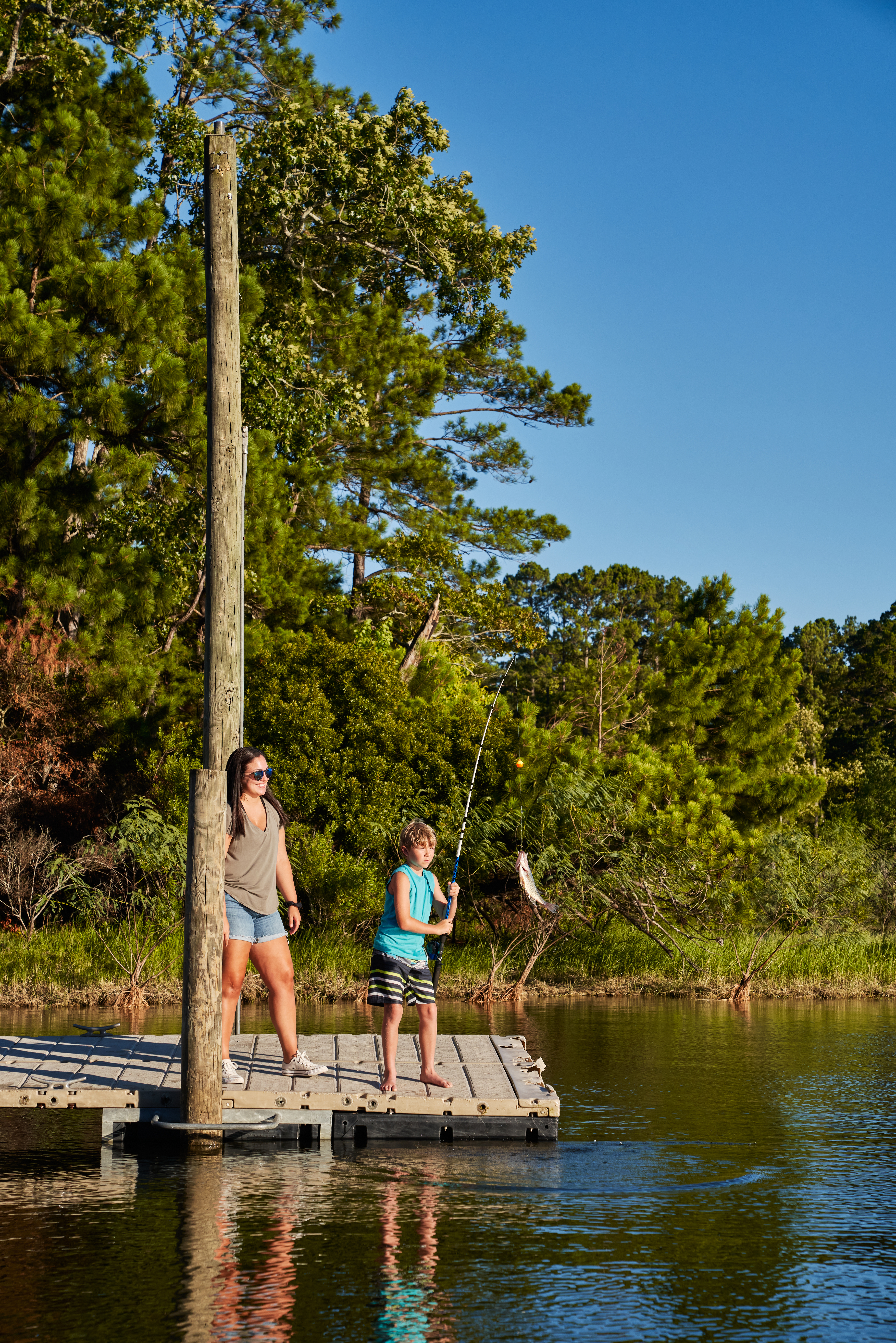 Fish in Beauregard Parish's beautiful waters.