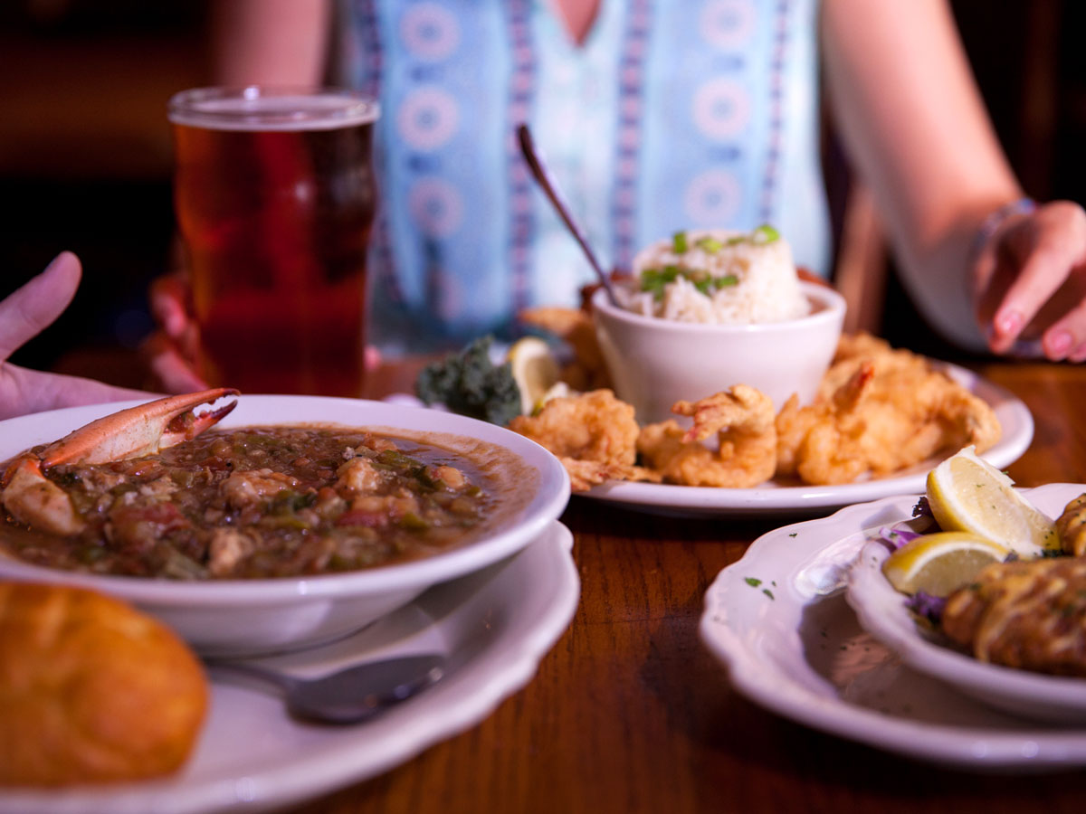 Gumbo at the Chimes Restaurant in Baton Rouge Gumbo at the Chimes Restaurant in Baton Rouge
