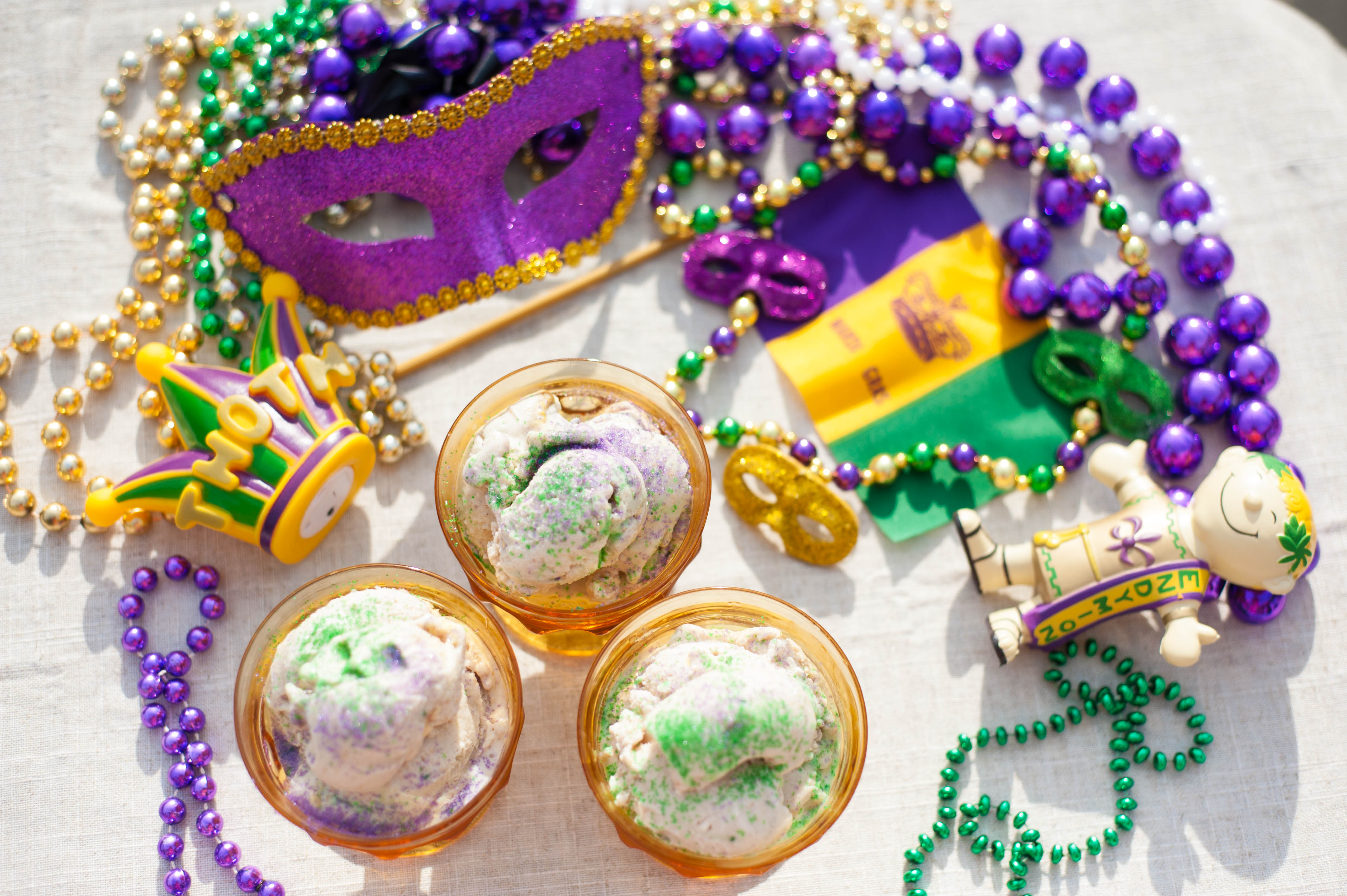 Variations of King Cake in Louisiana