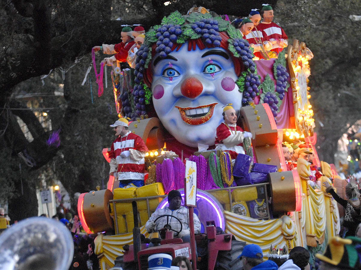 Mardi Gras Krewe of Bacchus in NOLA Mardi Gras Krewe of Bacchus in NOLA