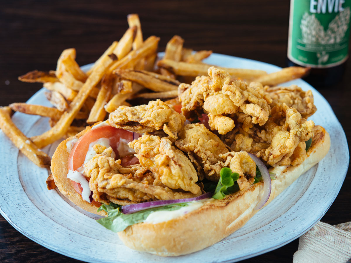Oyster PoBoy in Lafayette Louisiana Oyster PoBoy in Lafayette Louisiana