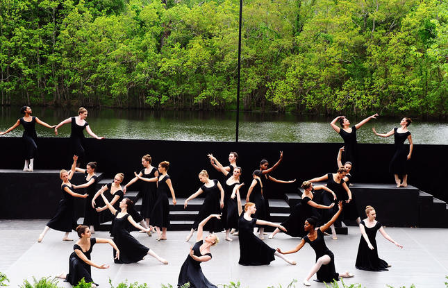 west monroe outdoor dance performance