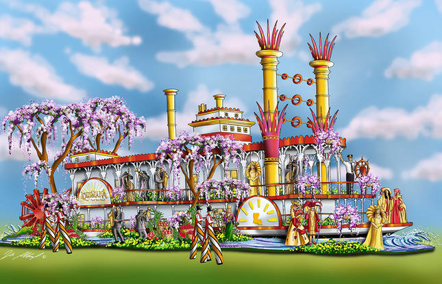 2023 louisianatraval Rose Parade