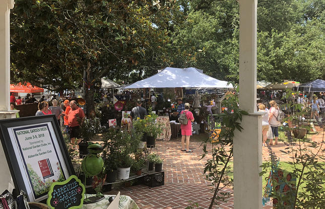 The city's Daylily Fest is held annually during Memorial Day Weekend.