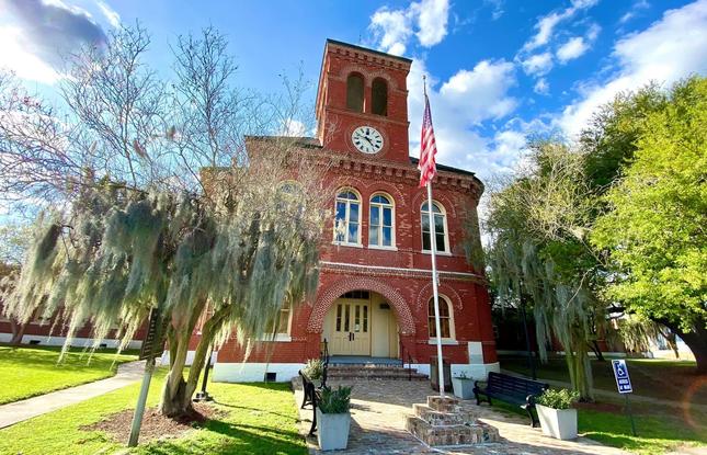 The Ascension Parish Courthouse.
