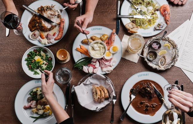 Sample regional and international cuisine in New Orleans.