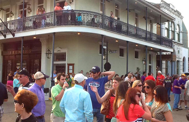 Downtown event in thibodaux