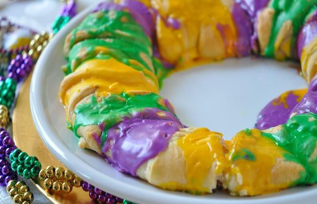 Holly Clegg's Mardi Gras King Cake Recipe