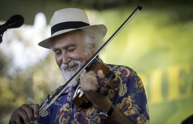 MIchael Doucet and the band Beausoleil famous Louisiana Cajun band