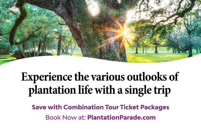 Experience the Plantation Parade along the Great River Road outside New Orleans.