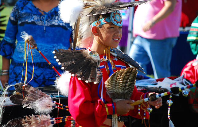 Tunica Biloxi Native American Indians Powwow