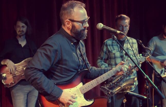Roddie Romero playing at the Grouse Room in Lafayette