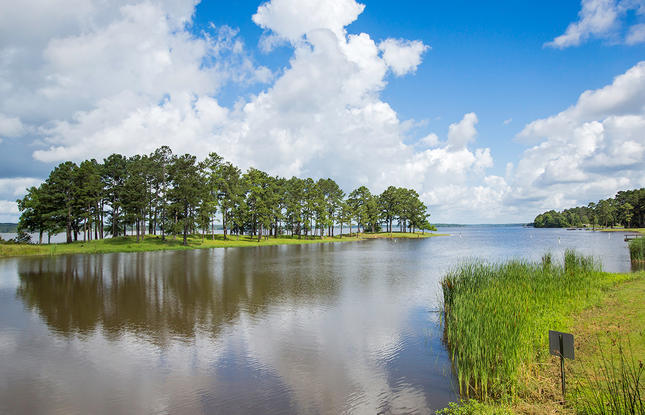 Vernon Lake outside Leesville, LA