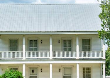 Historic architecture in Broussard, Louisiana.