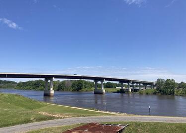 Bridge over Columbia, Louisiana