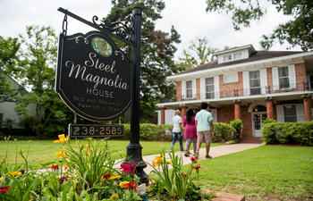 Explore the Steel Magnolia House in Natchitoches.