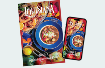 The Official Louisiana 2025 Inspiration Guide in print and on mobile.