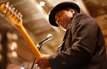 Chris Thomas King at the Dew Drop Jazz and Social Hall, Louisiana
