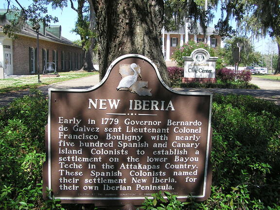 New Iberia’s history is documented throughout town.