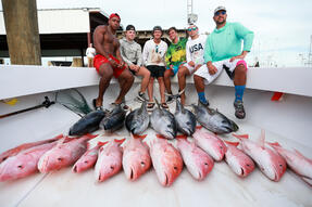 Fishing at the Golden Meadow Fourchon Tarpon Rodeo