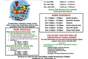 FESTIVAL DE LA PRAIRIE (APRIL 28-30)