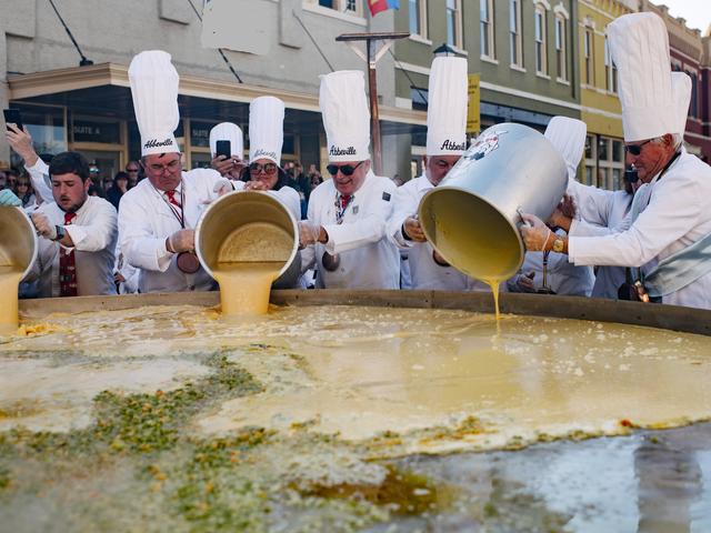 Giant Omelette Celebration Photo 2