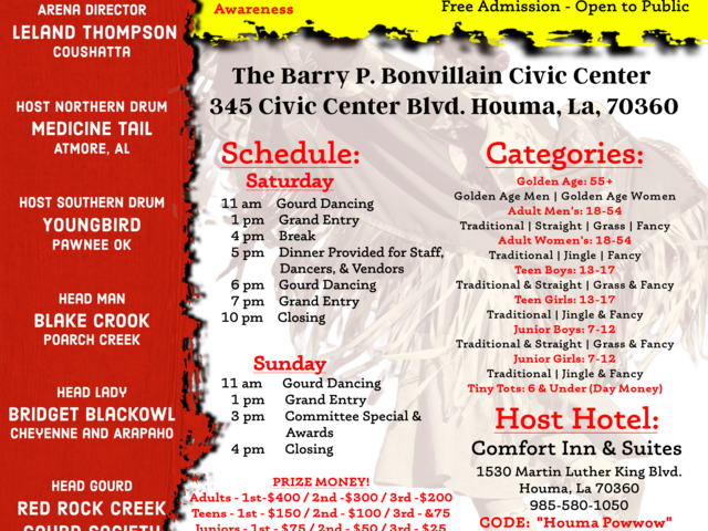 13th Annual United Houma Nation Celebrating Abilities Powwow Photo