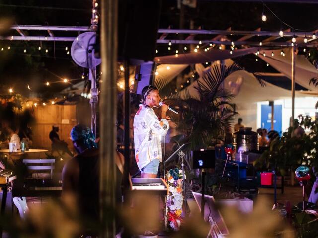 White Light Night Photo