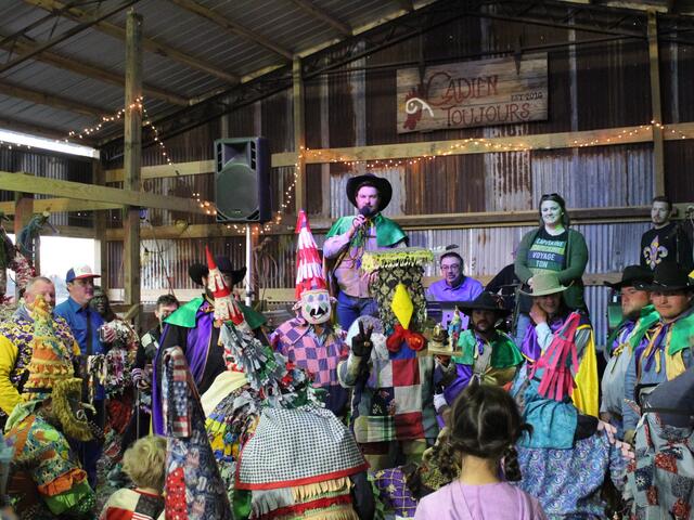 Courir de Mardi Gras de L'anse Photo