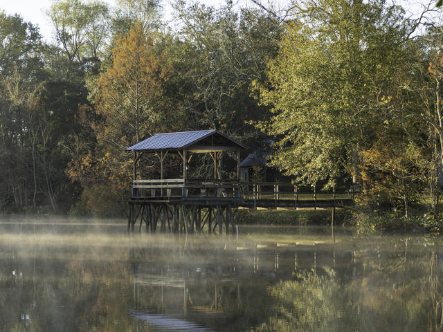 Fishing Pond at Country Charm B&B