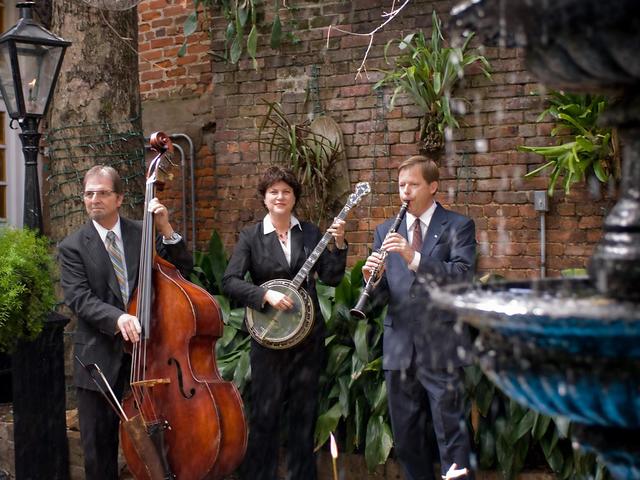 Jazz Trio playing during Brunch