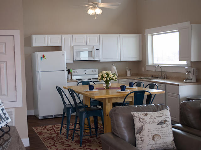 Full Kitchen with Coffee Maker