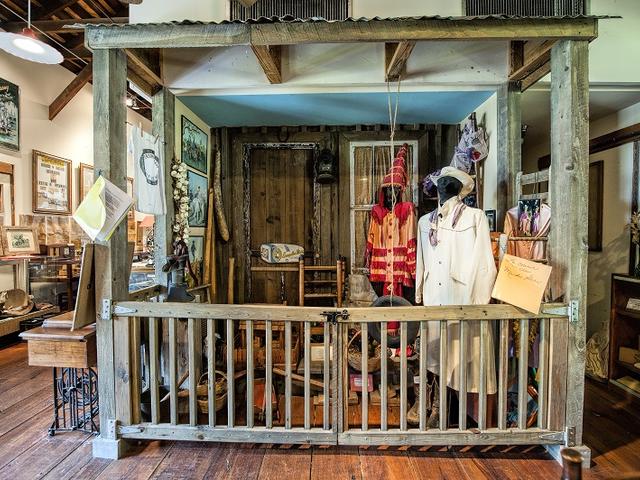 Mardi Gras costumes at the Eunice Depot Museum Photo