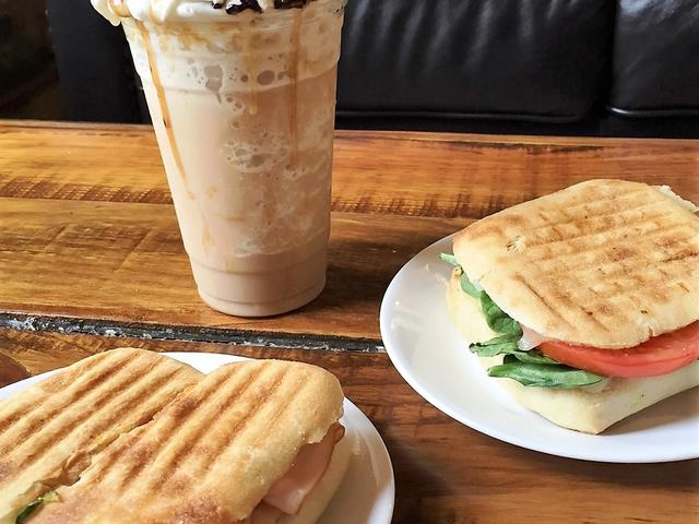 Giddy Up. Start your meal with dessert, like this caramel Frost Bite.