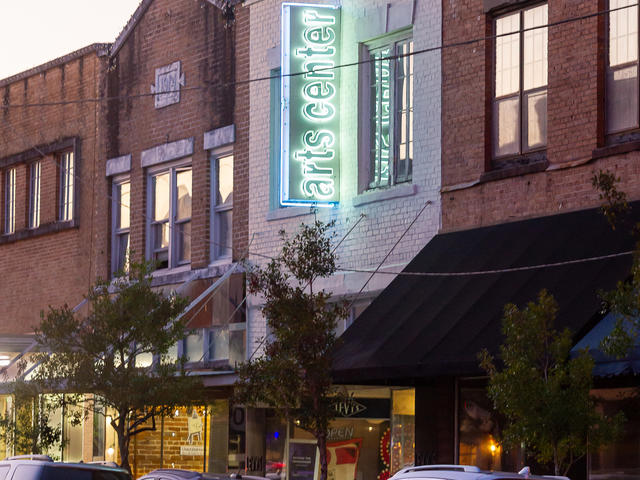 The Hammond Regional Arts Center is located in the historic Levy Building in Downtown Hammond. Photo 4