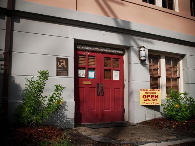 German - American Cultural Center is located in historic downtown Gretna across the Mississippi River from downtown New Orleans just 15 minutes away. Wednesday - Saturday 10:00-3:00
