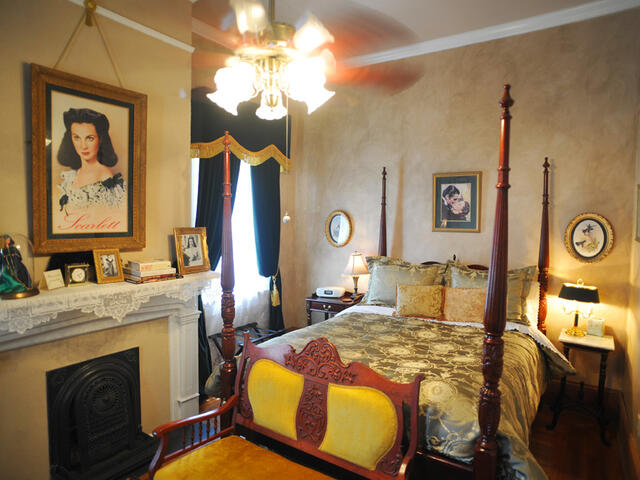 Our Scarlett O'Hara Room remains one of our most popular spaces.