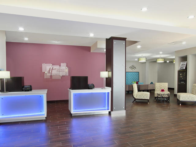 Front Desk and Lobby Area