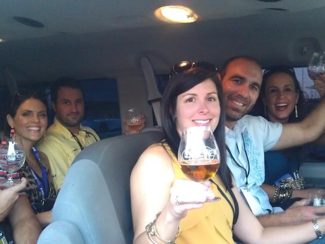 Guests enjoying the Cork Festival.