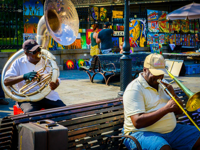 Joieful - French Quarter Musician Photo